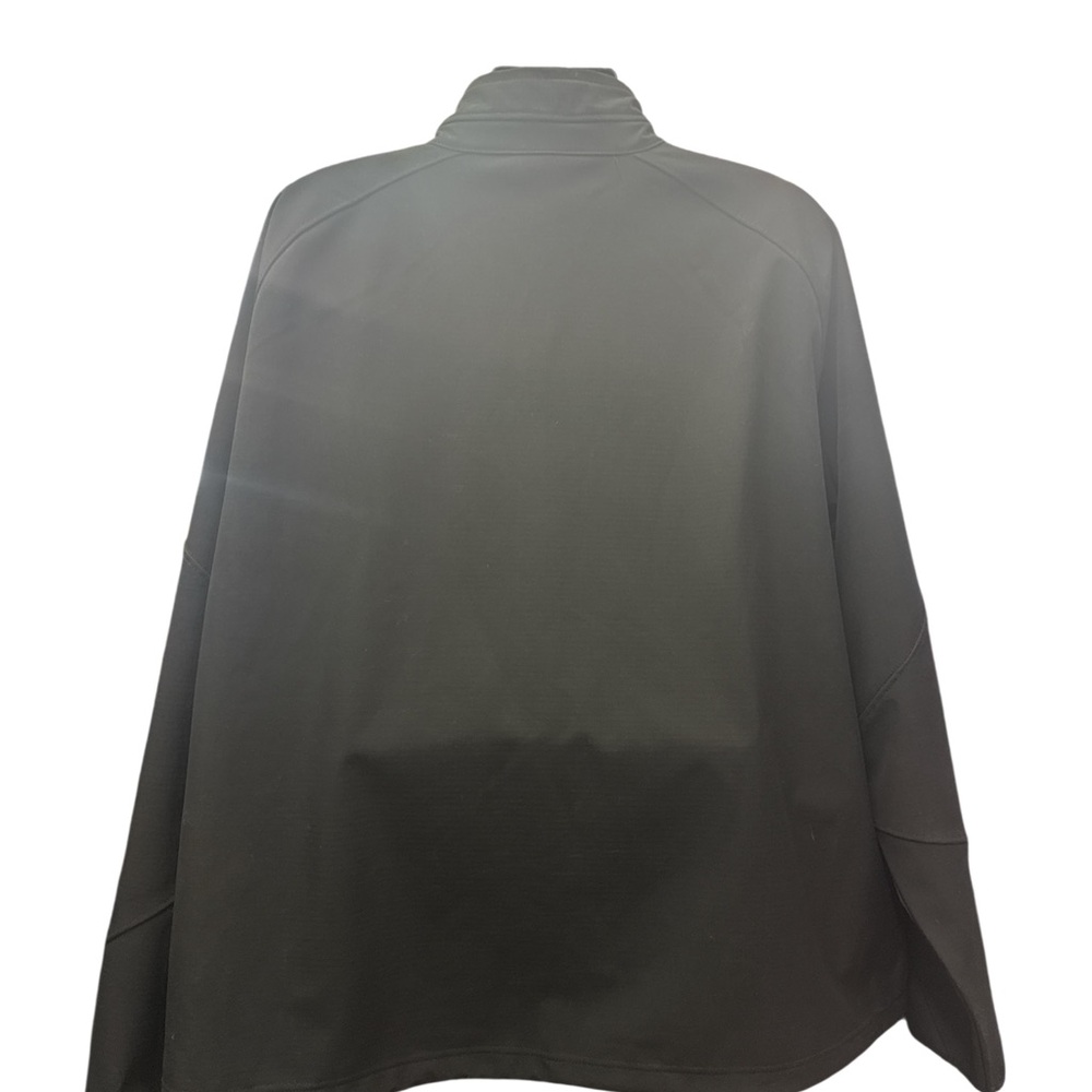 Black Textured Soft Shell Jacket - image 5